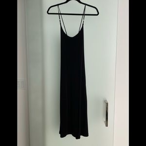 Banana Republic Black Spaghetti Strap Dress